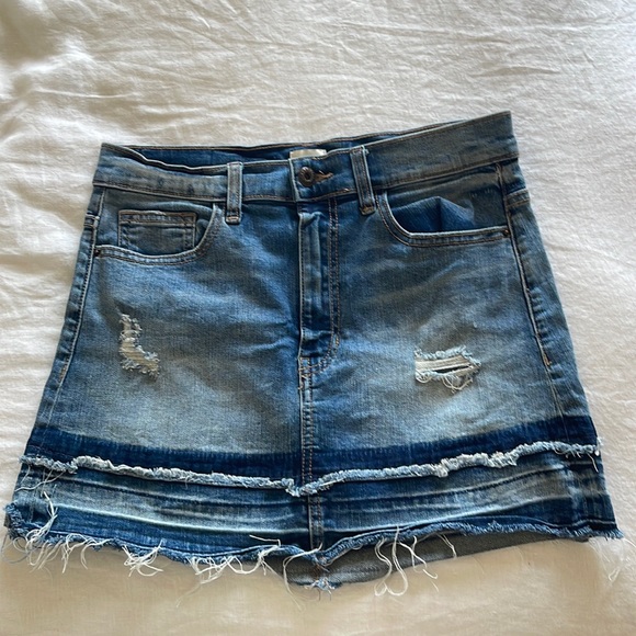 Sneak Peek Dresses & Skirts - Denim mini skirt